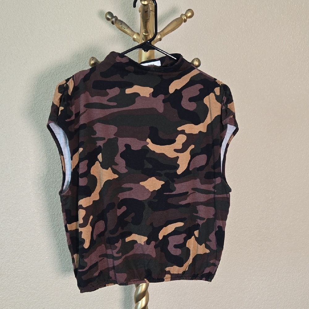 Bar III Camouflage Tank Top